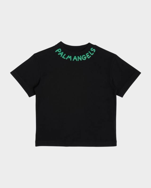 Boy's Logo-Print T-Shirt, Size 4-12